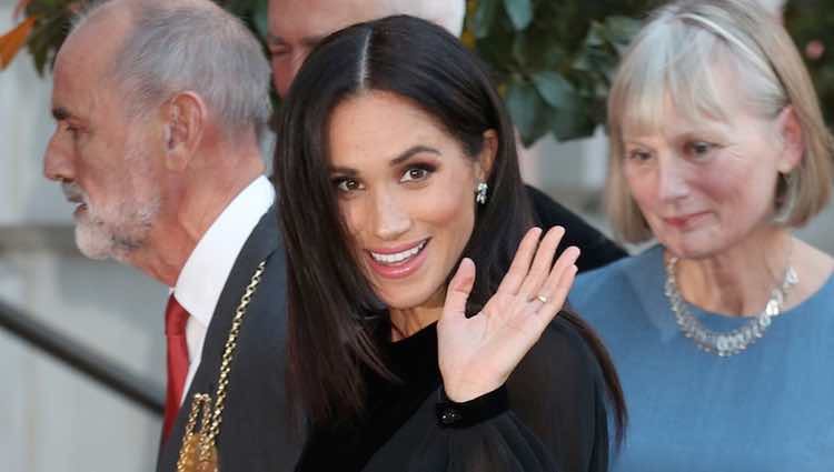 Meghan Markle acude a su primer acto oficial en solitario