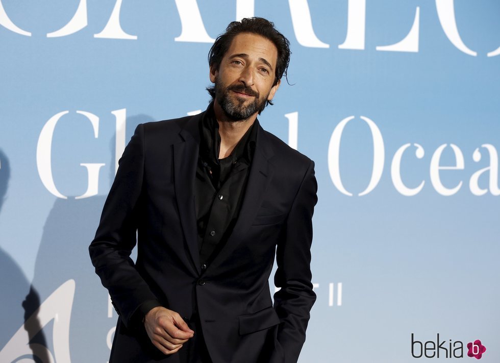 Adrien Brody en la Gala Global Ocean 2018 de la Fundación Príncipe Alberto II de Mónaco