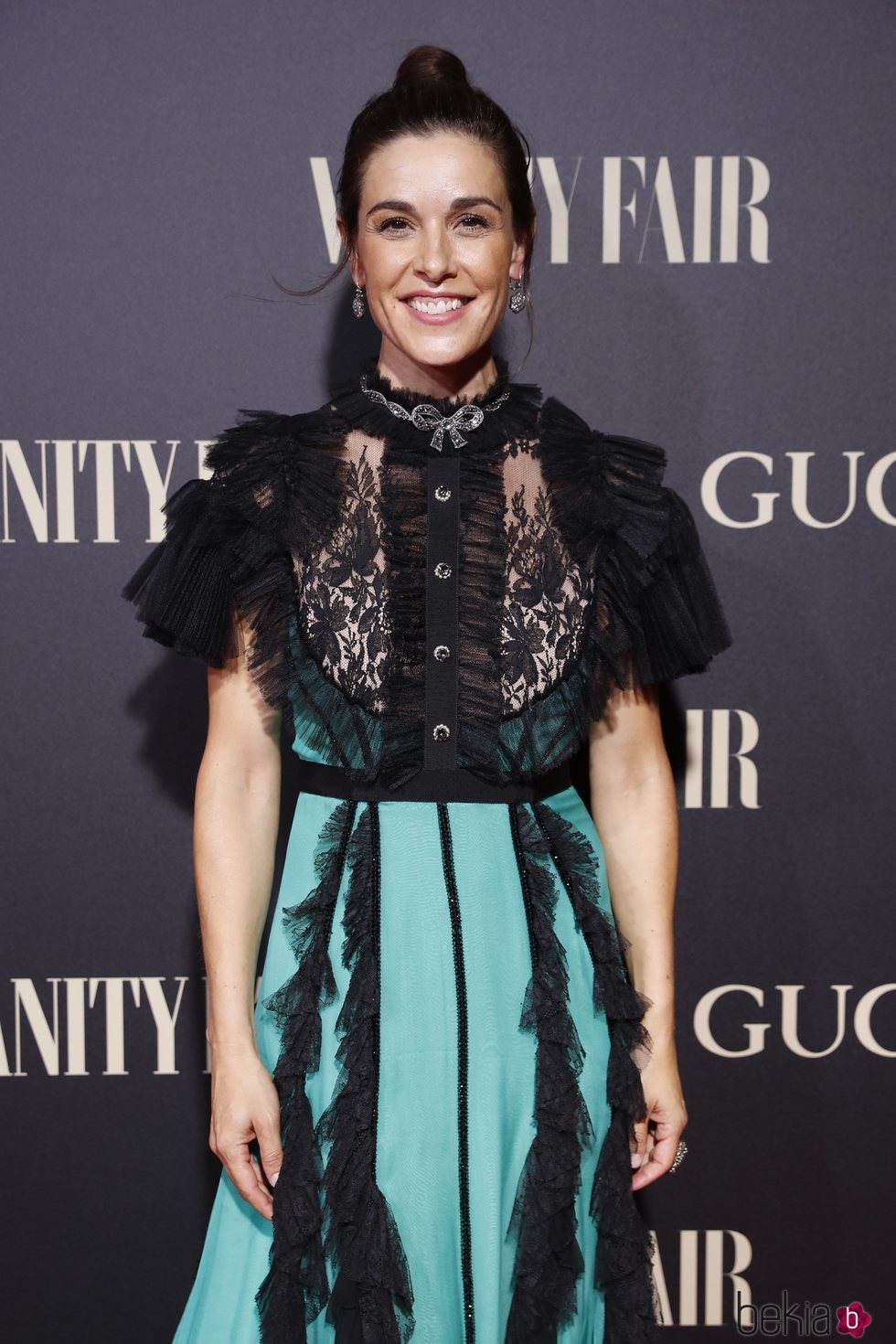 Raquel Sánchez Silva en la alfombra de la fiesta de Vanity Fair 2018