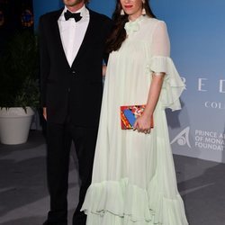 Andrea Casiraghi y Tatiana Santo Domingo en la Gala Global Ocean 2018 de la Fundación Príncipe Alberto II de Mónaco