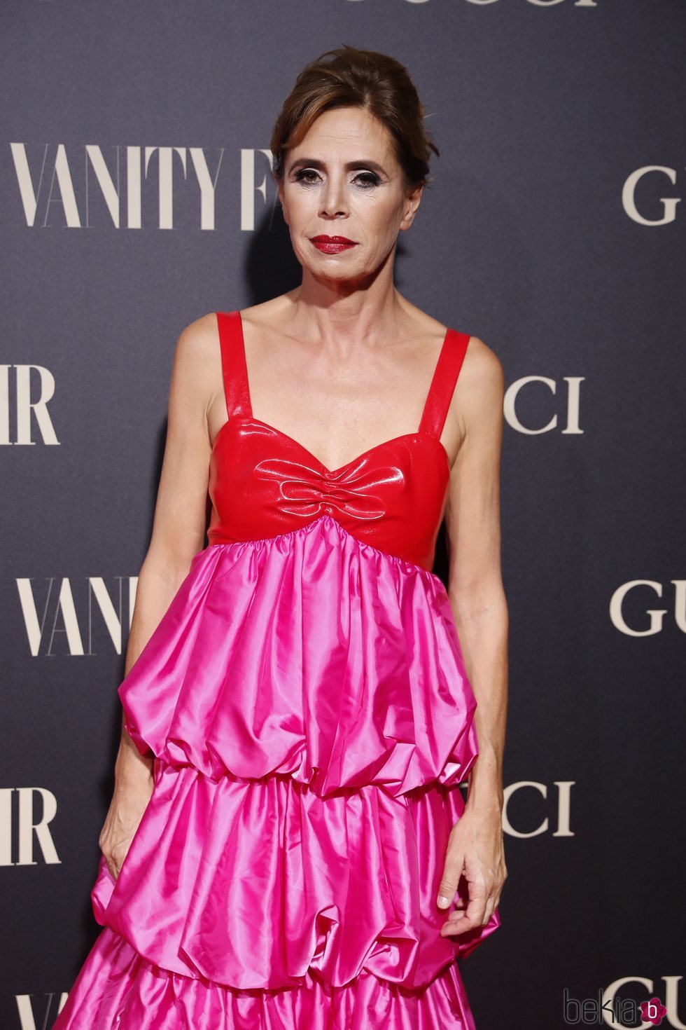 Ágatha Ruíz de la Prada en la alfombra de la fiesta de Vanity Fair 2018