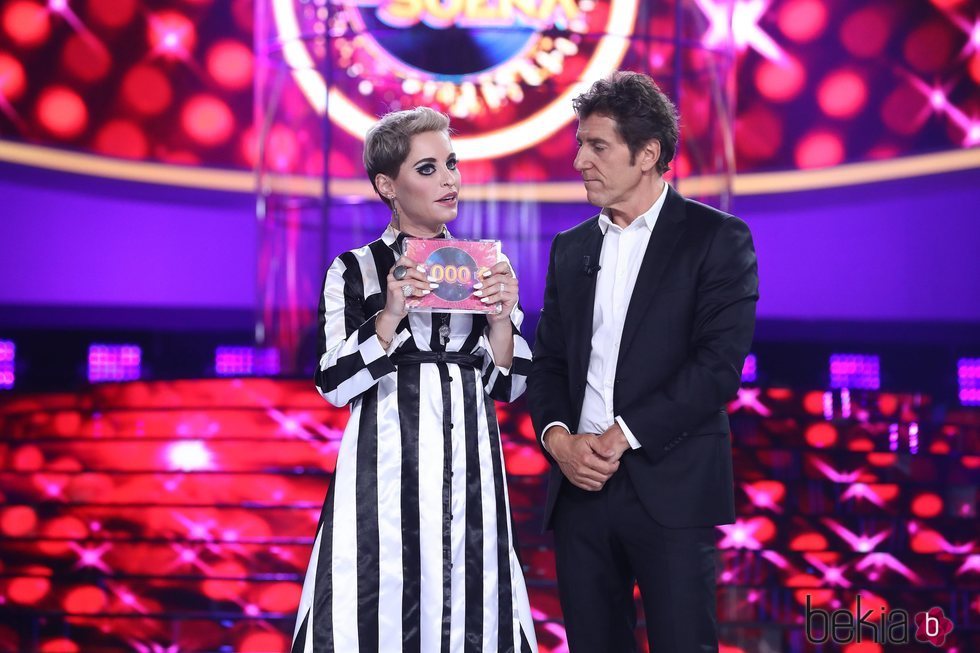 Soraya Arnelas, ganadora de la primera gala de 'Tu cara me suena 7'