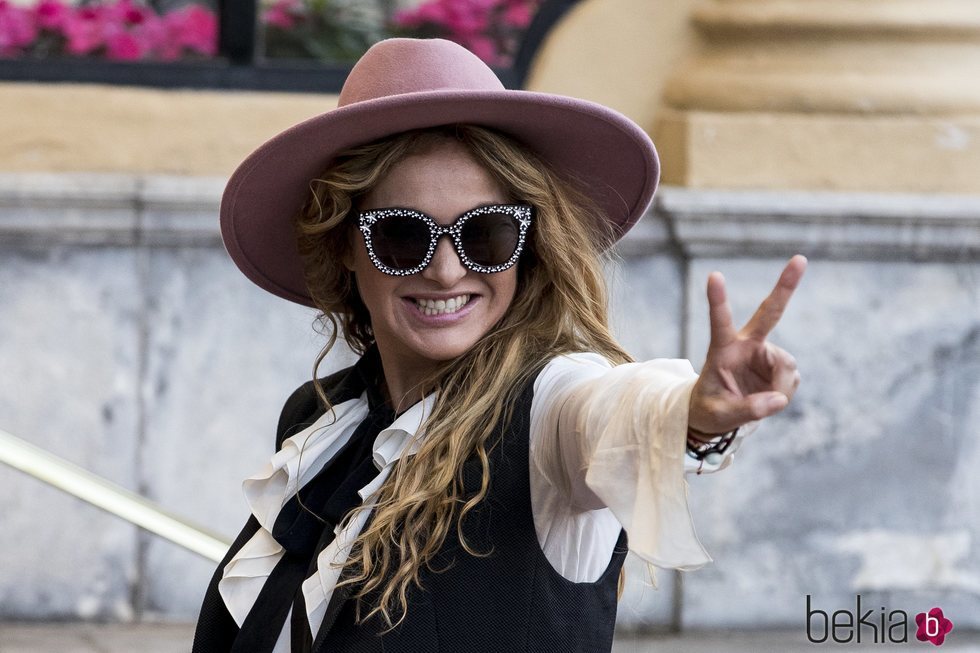 Paulina Rubio en el Festival de Cine de San Sebastián 2018