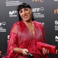 Rossy de Palma durante la ceremonia de clausura del Festival de San Sebastián 2018