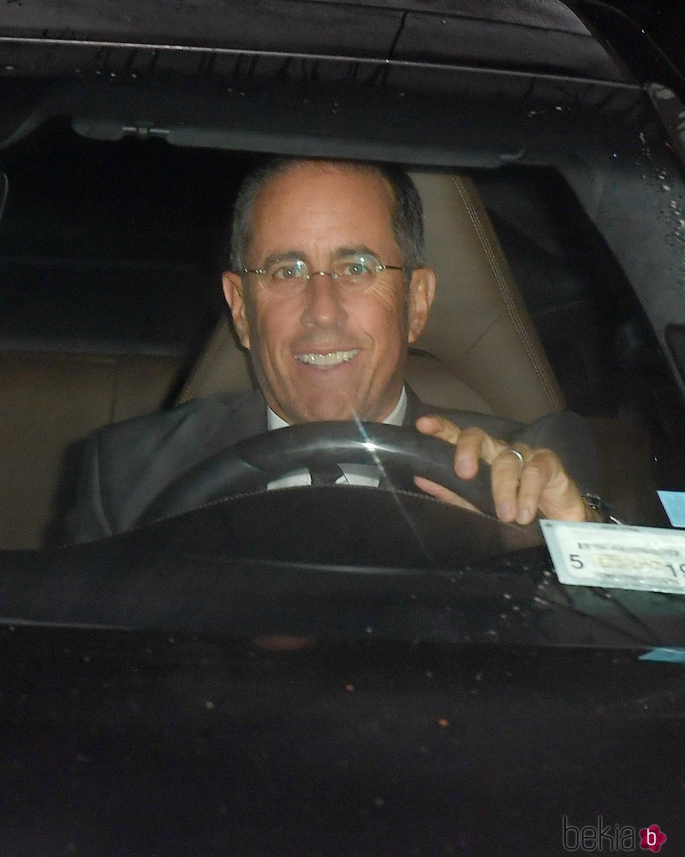 Jerry Seinfeld en la boda de Gwyneth Paltrow y Brad Falchuk