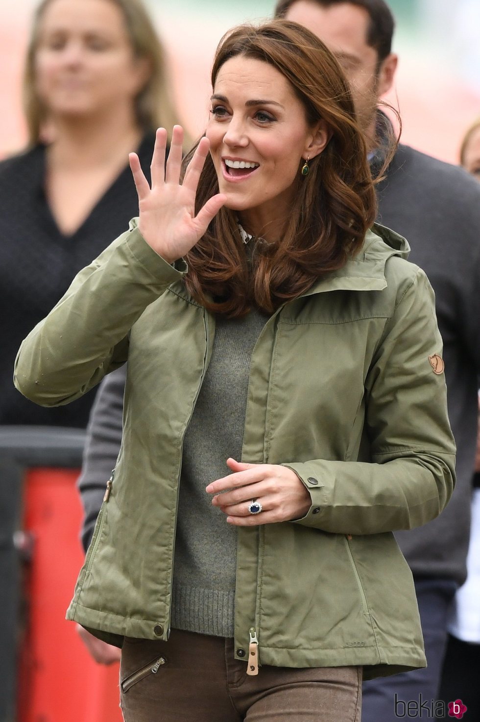 Kate Middleton asiste en la escuela Sayers Croft Forest y el Jardín Wildlife en Londres