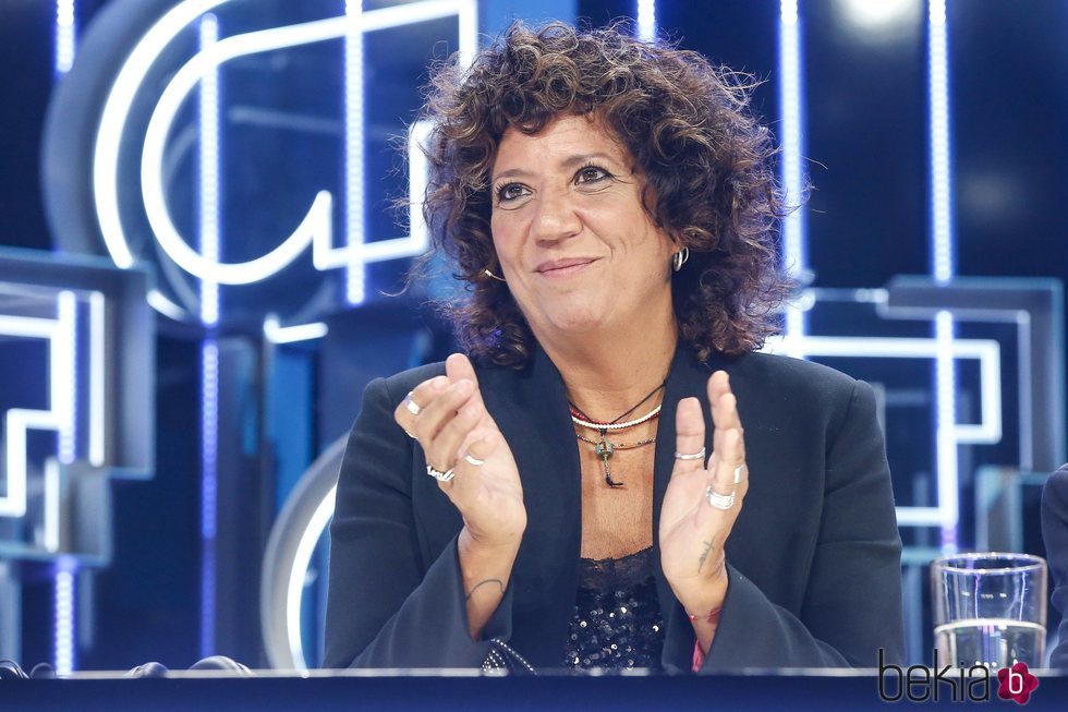 Rosana como miembro del jurado de la Gala 2 de 'OT 2018'