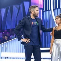 África y Dave tras ser nominados en la Gala 2 de 'OT 2018'