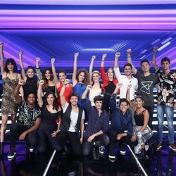 Los concursantes de 'OT 2018' en la Gala 2 del programa