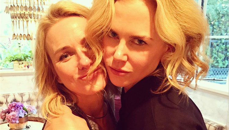 Naomi Watts celebra el 50 cumpleaños de Nicole Kidman