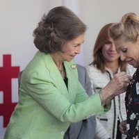 La Reina Sofía y Jenny Llada en el Día de la Banderita 2018