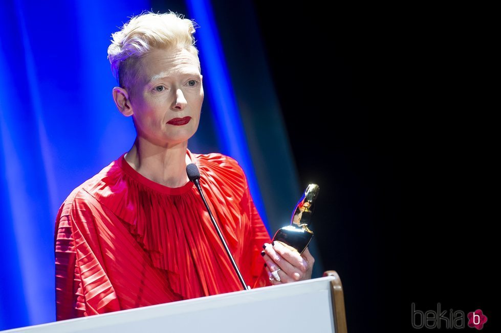 Tilda Swinton en el Festival de Sitges 2018