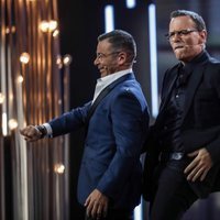 Jorge Javier Vázquez y Carlos Lozano bailando en 'GH VIP 6'