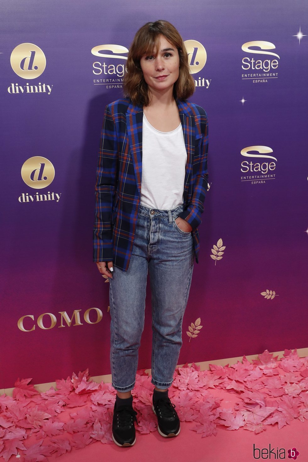 Nadia de Santiago en el estreno del musical 'Anastasia' en Madrid