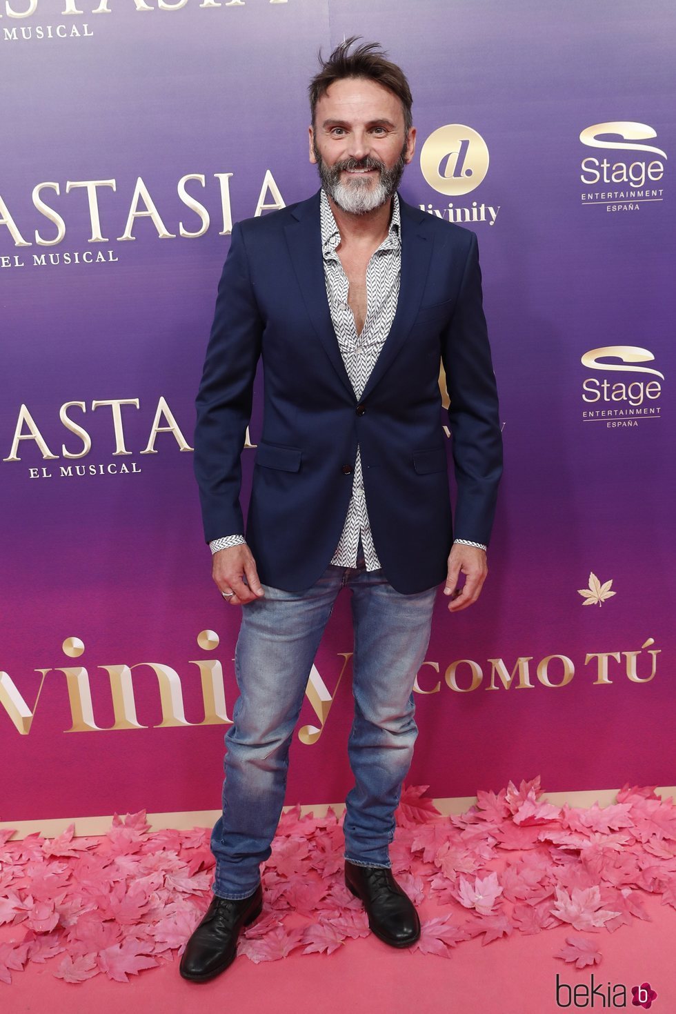 Fernando Tejero en el estreno del musical 'Anastasia' en Madrid