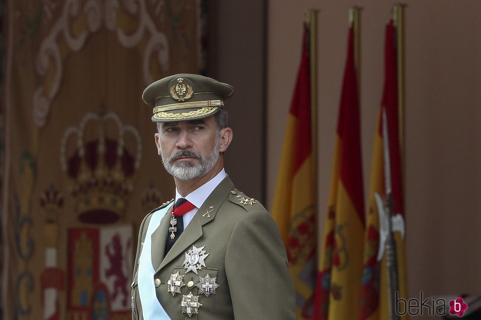 El Rey Felipe en el desfile del Día de la Hispanidad 2018