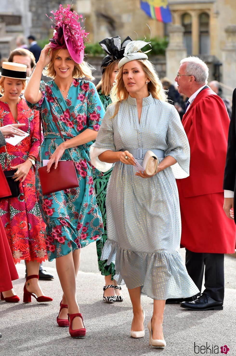 Ellie Goulding en la boda de Eugenia de York y Jack Brooksbank