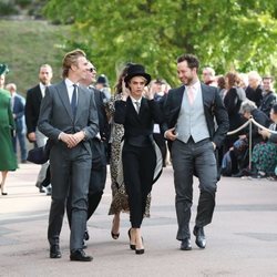 Cara Delevingne en la boda de Eugenia de York y Jack Brooksbank