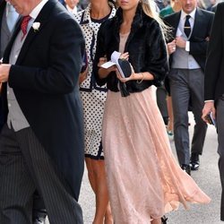 Kate Moss y Lila Grace en la boda de Eugenia de York y Jack Brooksbank