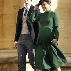 Pippa Middleton y James Matthews en la boda de Eugenia de York y Jack Brooksbank