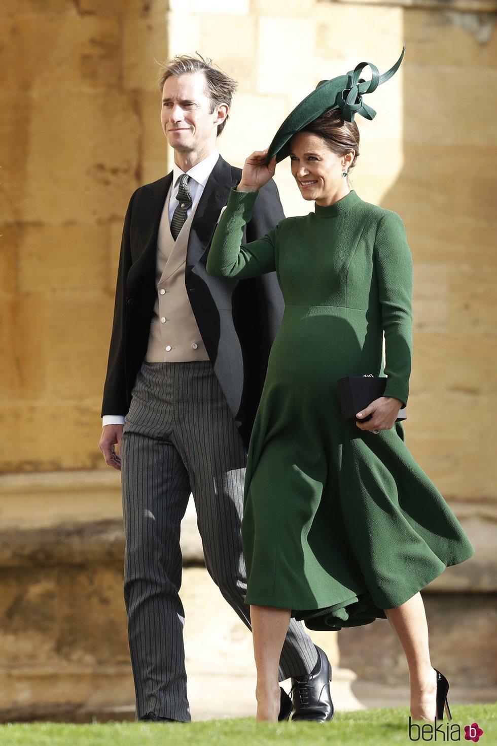 Pippa Middleton y James Matthews en la boda de Eugenia de York y Jack Brooksbank