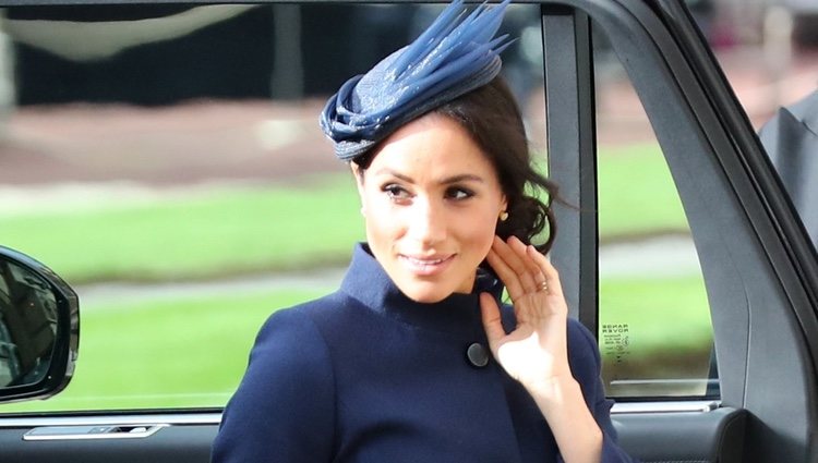 Meghan Markle en la boda de Eugenia de York y Jack Brooksbank