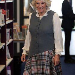 Camilla Parker en un acto oficial en Escocia