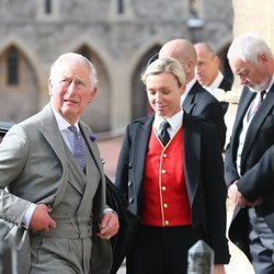 El Príncipe Carlos en la boda de Eugenia de York y Jack Brooksbank