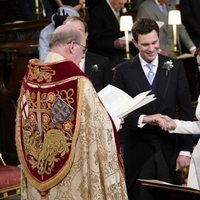 Eugenia de York pronuncia sus votos hacia Jack Brooksbank en su boda