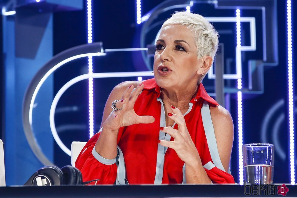 Ana Torroja durante una gala de 'Operación Triunfo 2018'