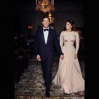 Eugenia de York y Jack Brooksbank en la fiesta de su boda