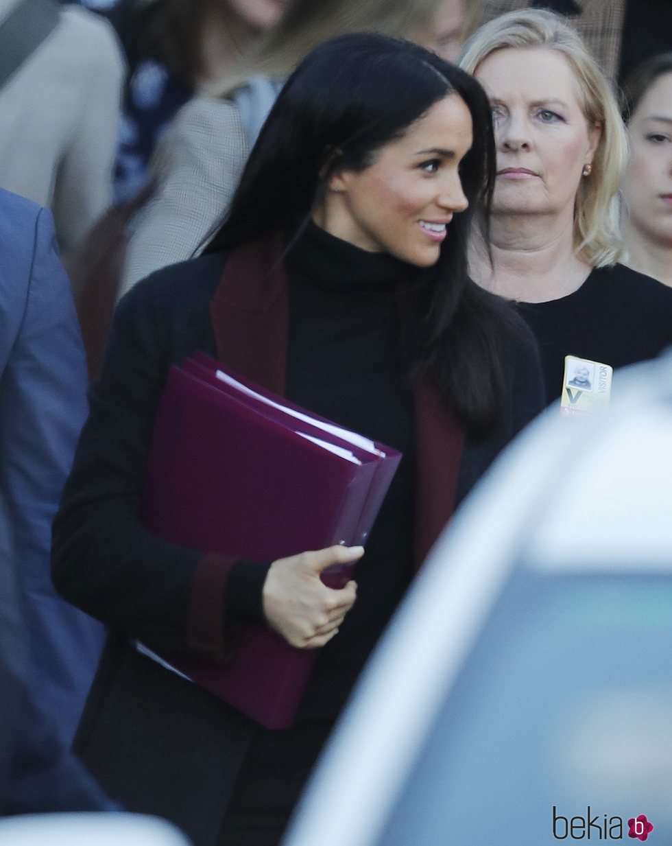 Meghan Markle durante una visita oficial en Australia