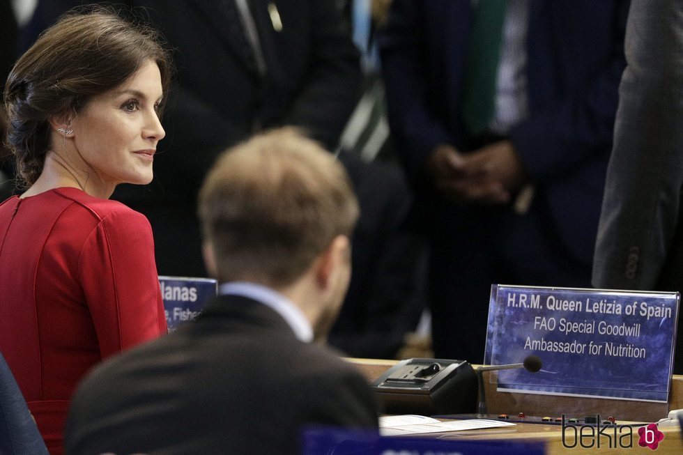 La Reina Letizia en el Día Mundial de la Alimentación