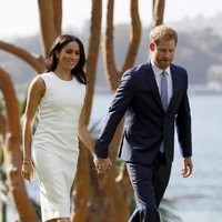 El Príncipe Harry y Meghan Markle en Admiralty House