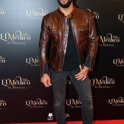 Antonio Velázquez en el estreno del musical de 'El médico' en Madrid