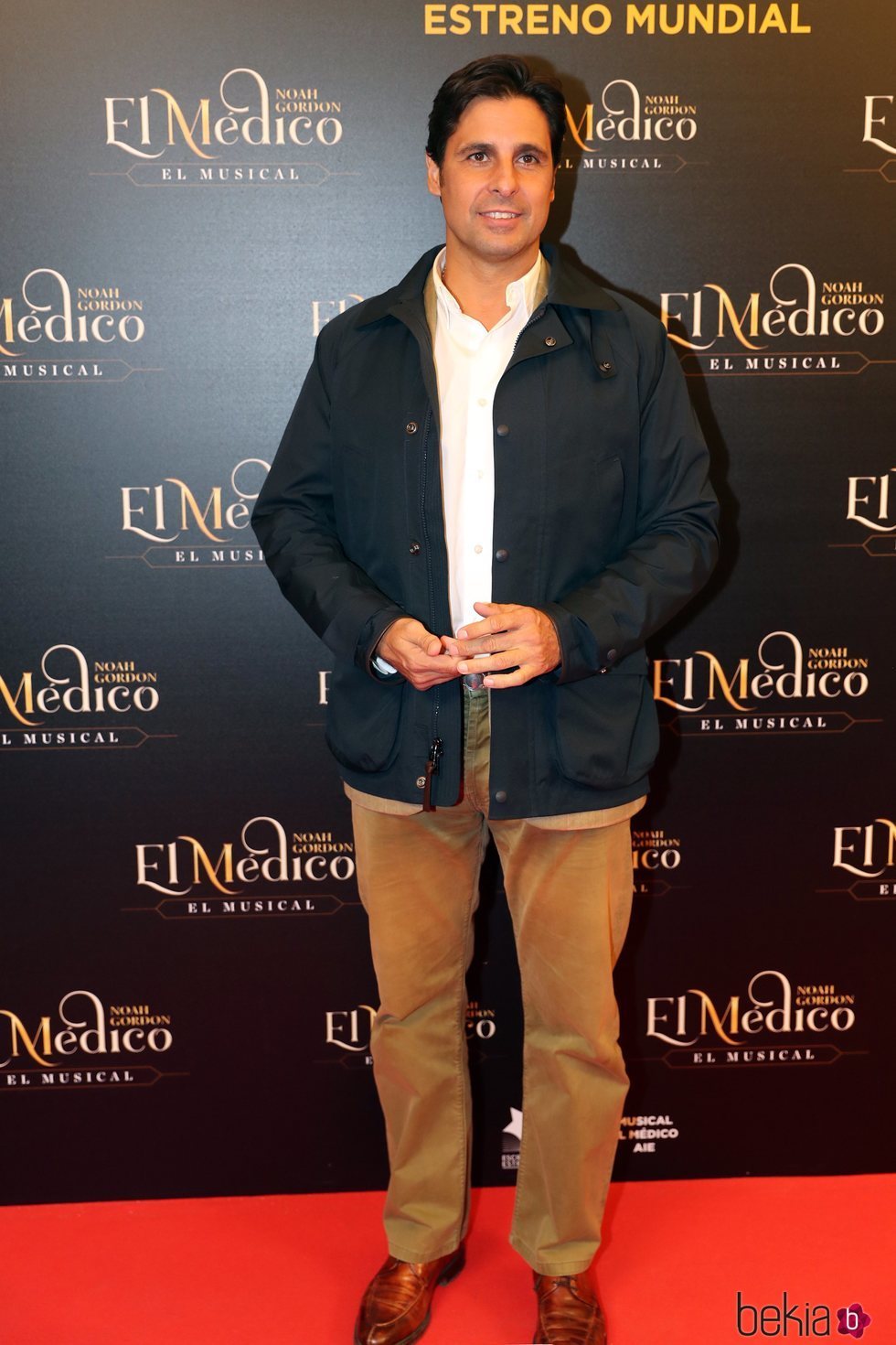 Fran Rivera en el estreno del musical de 'El médico' en Madrid