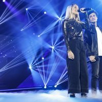 María y Miki durante su actuación en la Gala 4 de 'OT 2018'