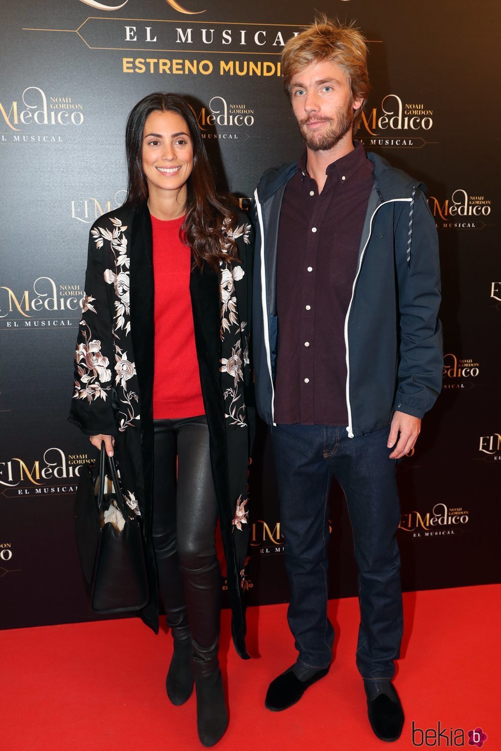 Alessandra de Osma y Christian de Hannover en el estreno del musical de 'El médico' en Madrid