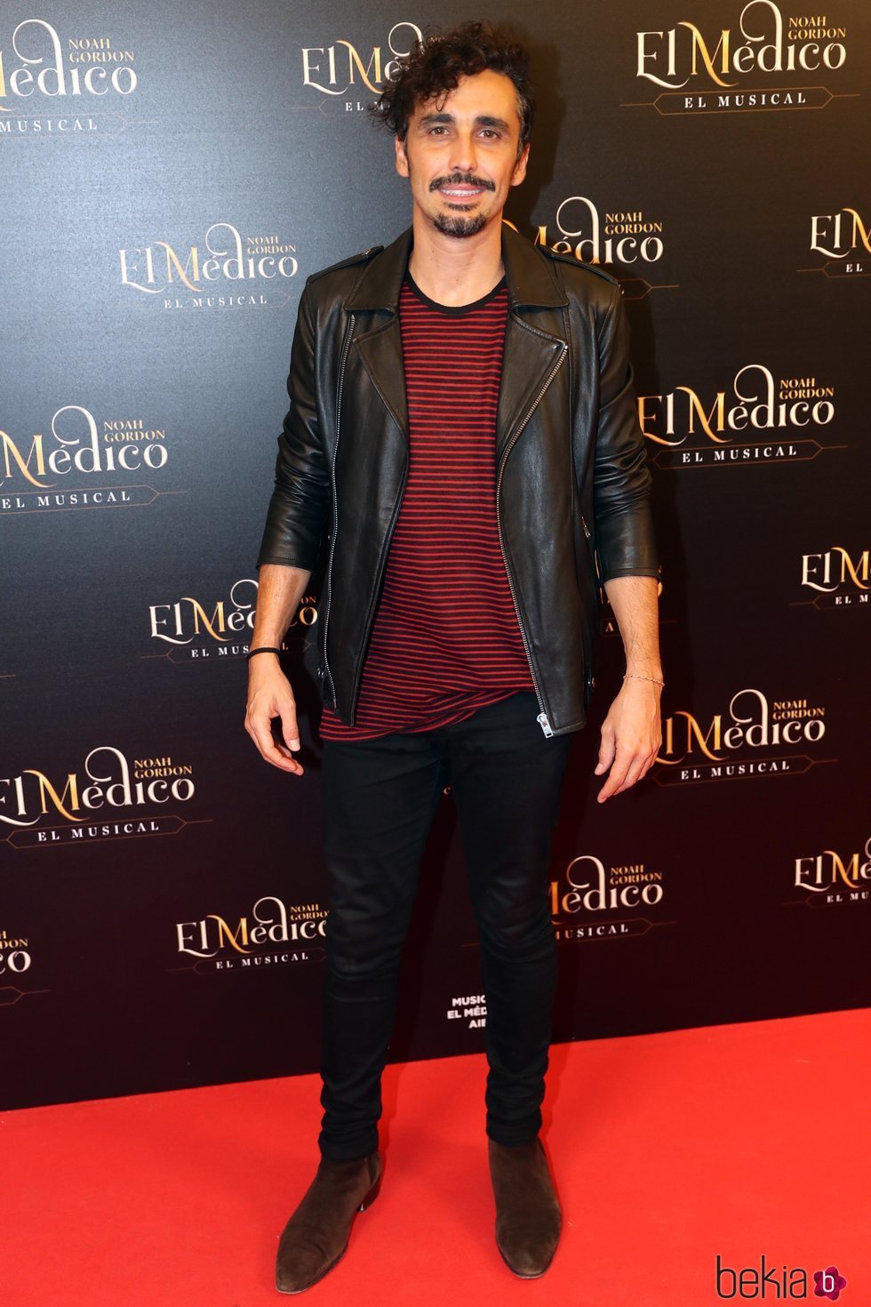 Canco Rodríguez en el estreno del musical de 'El médico' en Madrid