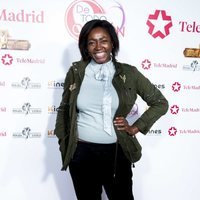 Francine Gálvez en la Fiesta de Telemadrid del programa 'De todo corazón'