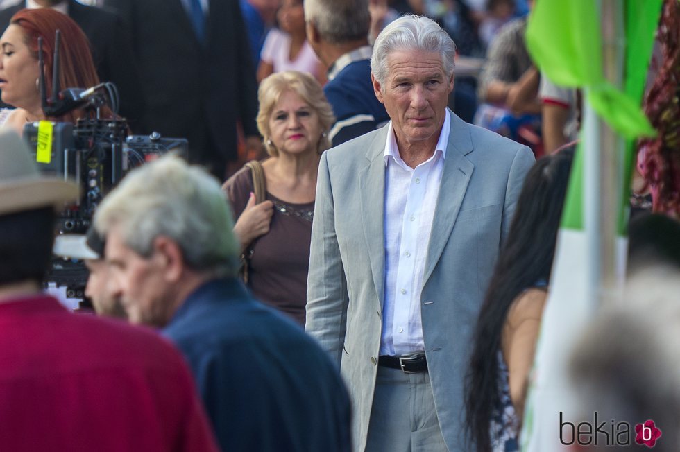 Richard Gere rodando 'MotherFatherSon' en Sevilla