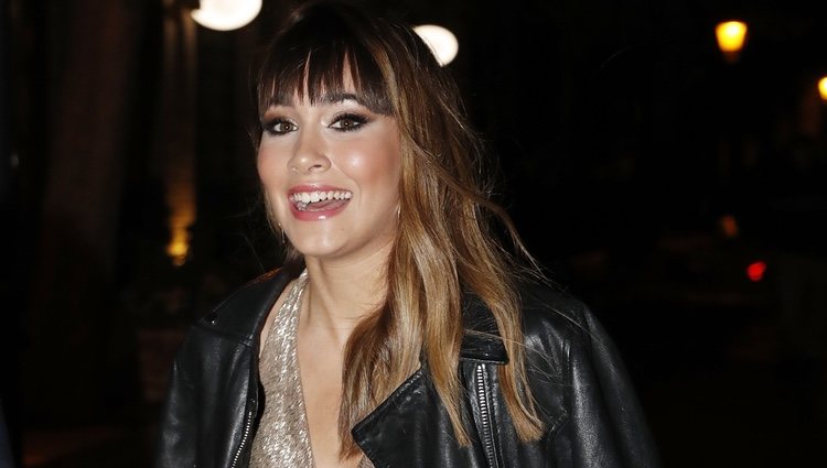 Aitana Ocaña llegando a los Premios Cosmopolitan 2018