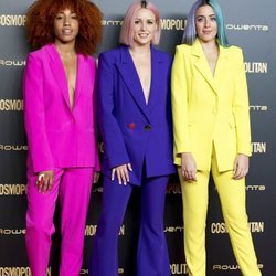 Sweet California en el photocall de los Premios Cosmopolitan 2018