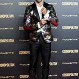 Miguel Ángel Muñoz en el photocall de los Premios Cosmopolitan 2018