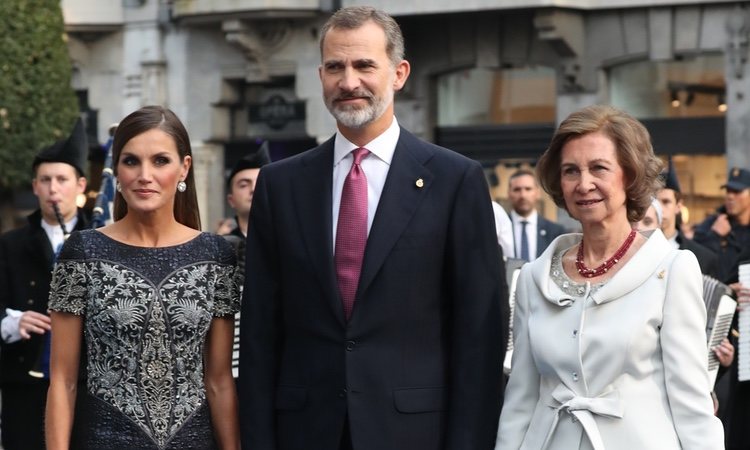 Los Reyes Felipe y Letizia y la Reina Sofía en los Premios Princesa de Asturias 2018