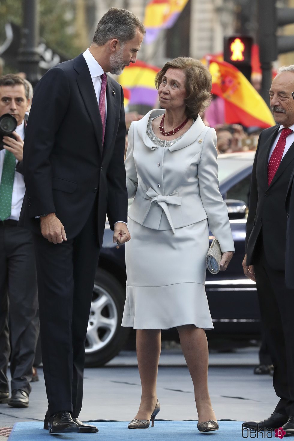 El Rey Felipe y la Reina Sofía en los Premios Princesa de Asturias 2018