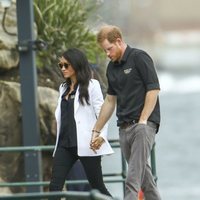 Meghan Markle y el Príncipe Harry en la inauguración de los Juegos Invictus en Australia