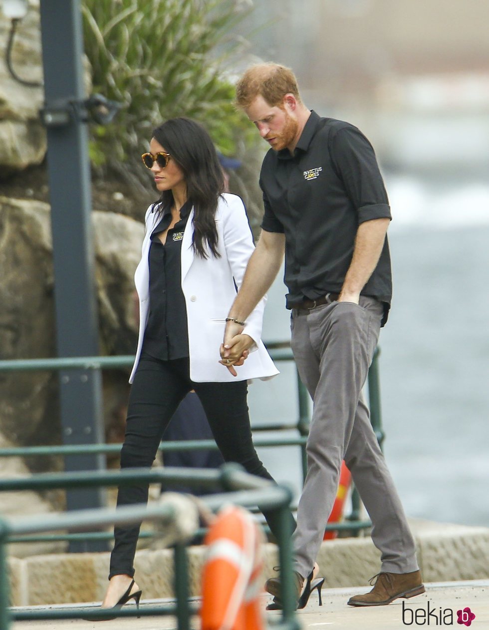 Meghan Markle y el Príncipe Harry en la inauguración de los Juegos Invictus en Australia