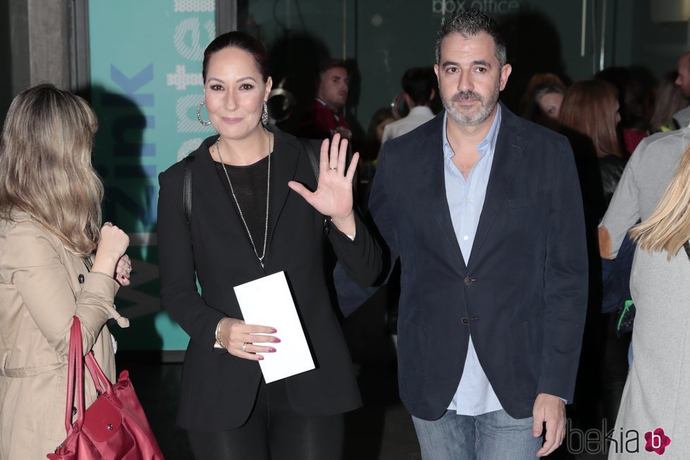 Rosario Mohedano y Andrés Fernández en el concierto de Pastora Soler