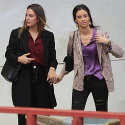 Victoria Federica de Marichalar con una amiga en el Festival Taurino de Chinchón